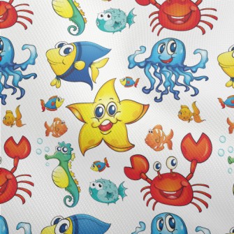 Colorful Cartoon Underwater Cr Dobby