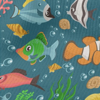 Colorful Underwater Fish Terry