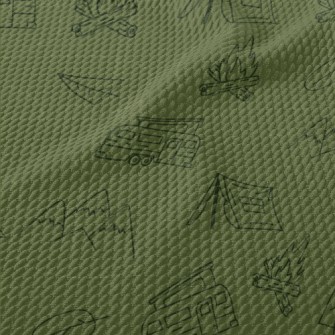 Camper Tent Birdseye Piqué