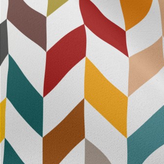 Colorful Oblique Rectangles Chiffon