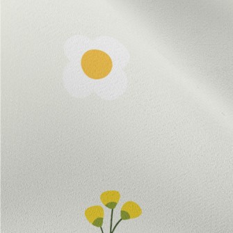 Mini Cute Flowers And Plants Chiffon