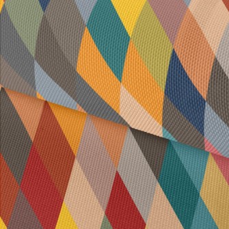 Retro Color Squares Waterproof Oxford
