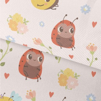 Cute Bee Ladybug Waterproof Oxford