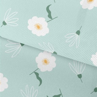 Temperamental Little White Flo Waterproof Oxford