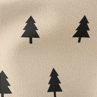 Simple Christmas Tree Waterproof Canvas