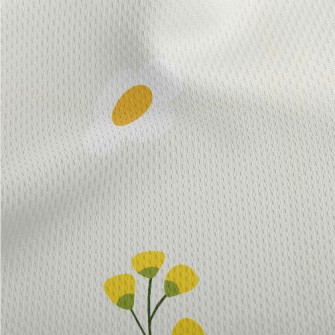 Mini Cute Flowers And Plants Athletic Mesh Flat Back