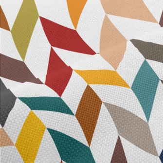 Colorful Oblique Rectangles Performance Linen