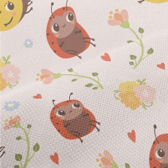 Cute Bee Ladybug Performance Linen