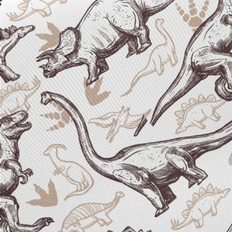 Lifelike Dinosaurs Twill