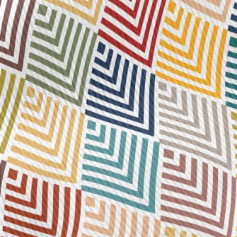 Gradient Colorful Arrows Standard Corduroy