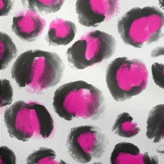 Watercolor Fluorescent Leopard Dobby