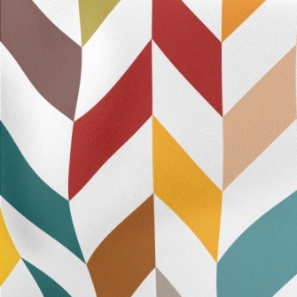 Colorful Oblique Rectangles Stretch Ponte