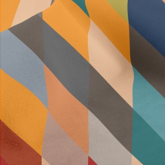 Retro Color Squares Micro Fleece