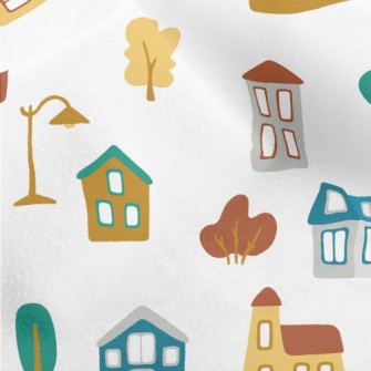 Fairytale Town House Micro Fleece