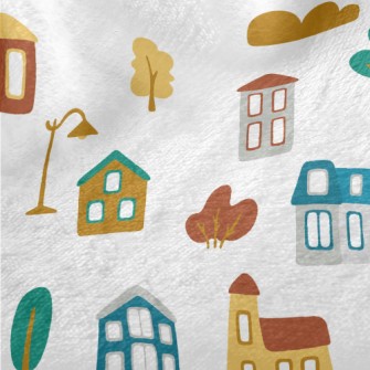Fairytale Town House Minky