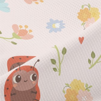 Cute Bee Ladybug Piqué