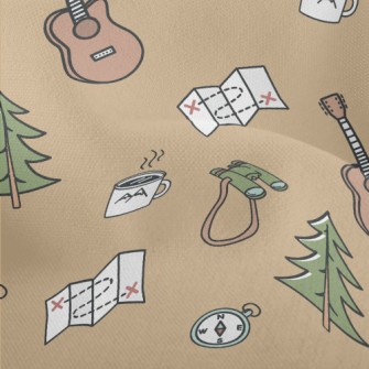 Relaxing Forest Camping Lightweight Performance Linen