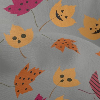 Funny Face Striped Maple Leaf Lightweight Performance Linen