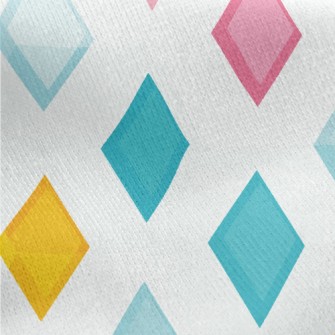 Three-dimensional Colorful Rho Jersey Backed Fleece