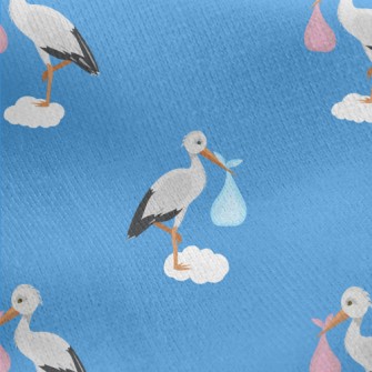 Gentle Bird Jersey Backed Fleece