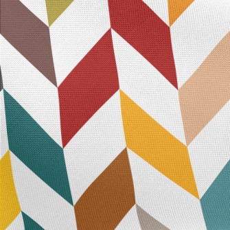 Colorful Oblique Rectangles Pongee