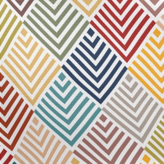 Gradient Colorful Arrows Pongee