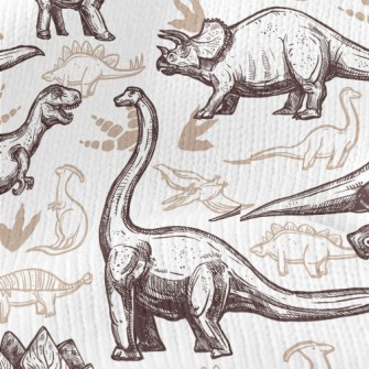 Lifelike Dinosaurs Stretch Jersey