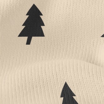 Simple Christmas Tree Stretch Jersey
