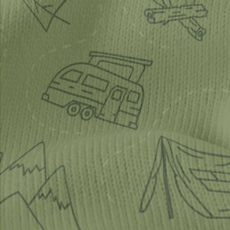 Camper Tent Stretch Jersey