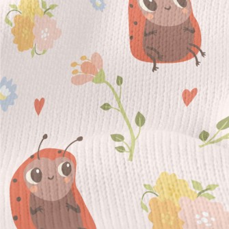 Cute Bee Ladybug Stretch Jersey