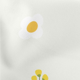 Mini Cute Flowers And Plants Lightweight Cotton Poplin