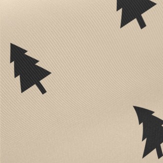 Simple Christmas Tree Midweight Cotton Poplin