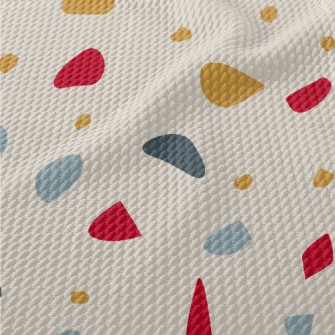 Geometric Color Blocks Of Diff Birdseye Piqué