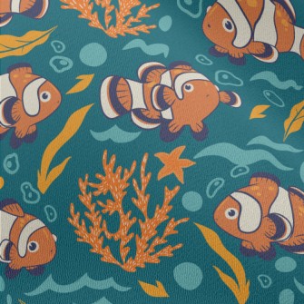 Colorful Clown Fish Chiffon