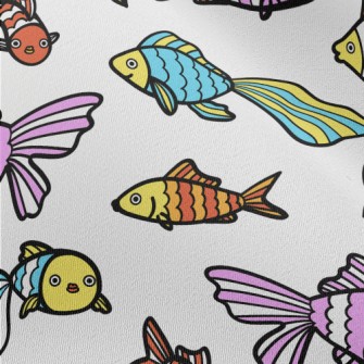 Cute Striped Fish Chiffon