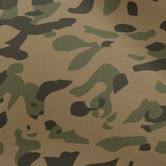 Irregular Camouflage Pattern Chiffon
