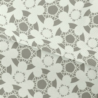 Dot Polygon Geometry Waterproof Oxford