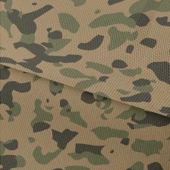 Irregular Camouflage Pattern Waterproof Oxford