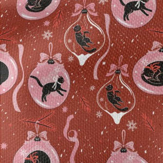 Black Cat Decoration Waterproof Canvas