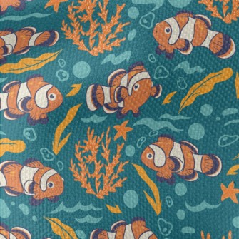 Colorful Clown Fish Waterproof Canvas