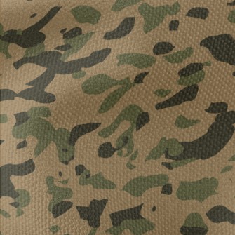 Irregular Camouflage Pattern Waterproof Canvas