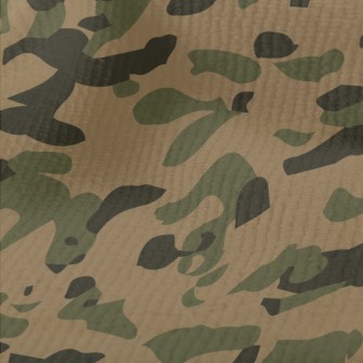 Irregular Camouflage Pattern Terry