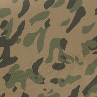 Irregular Camouflage Pattern Twill