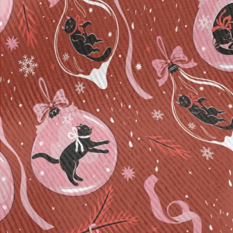 Black Cat Decoration Standard Corduroy