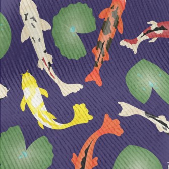 Noble Koi In Pond Standard Corduroy