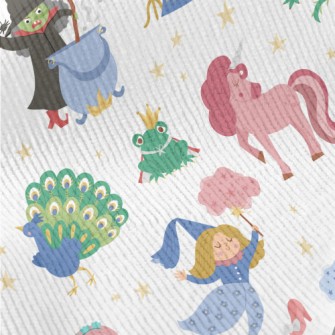 Witch Magician Mermaid Standard Corduroy