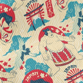 Japanese Sumo Wrestler Standard Corduroy