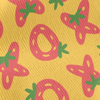 Deformed OX Strawberry Standard Corduroy