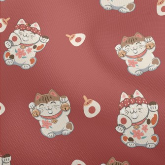 Japanese Kind Maneki Neko Dobby