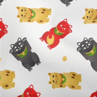 Cute Three-color Lucky Cat Dobby